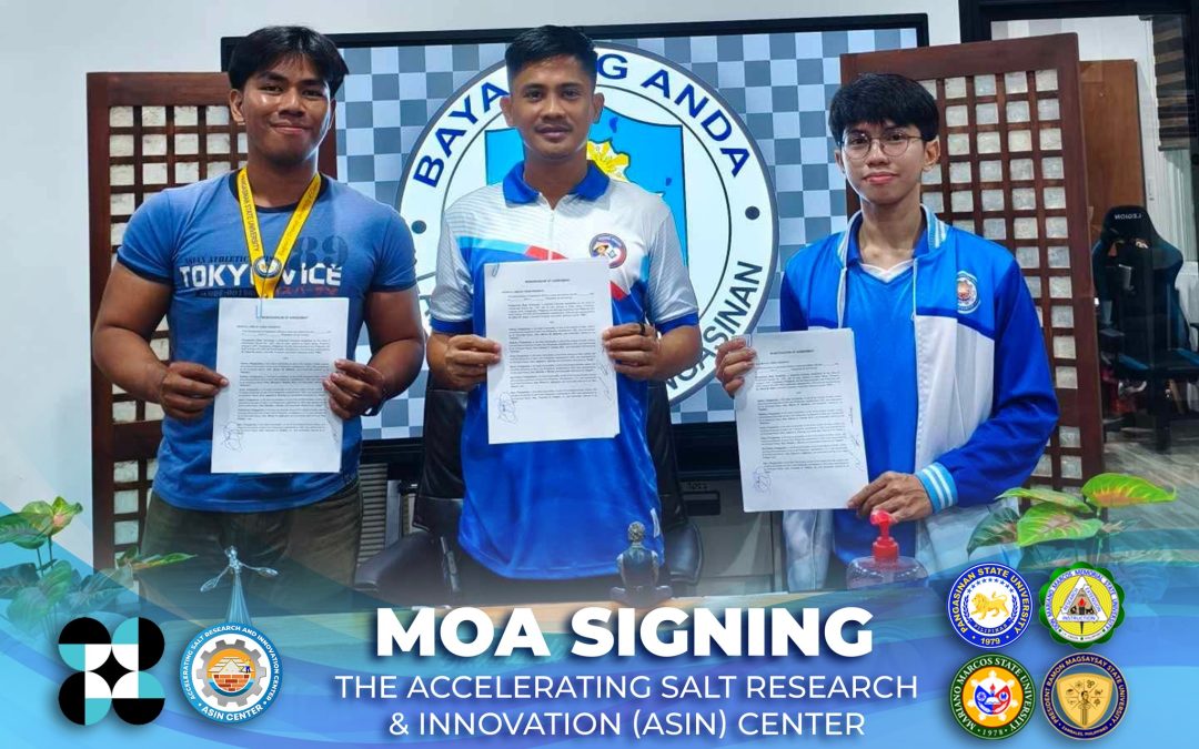 MOA Signing : The Accelerating SALT Research & Innovation (ASIN) Center