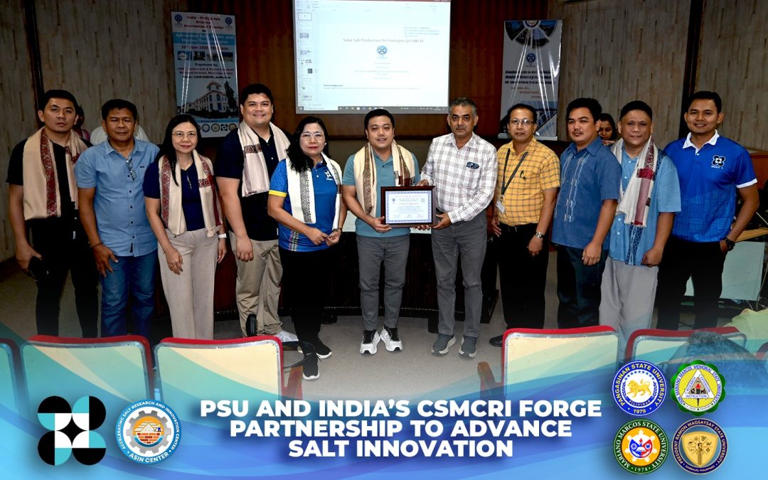 PSU and India’s CSMCRI forge partnership to advance salt innovation
